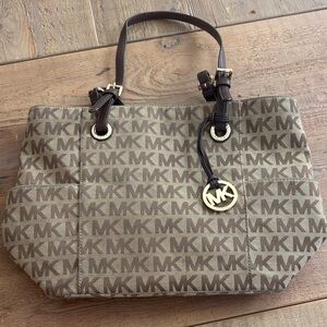 Michael Kors Signature Brown Tote